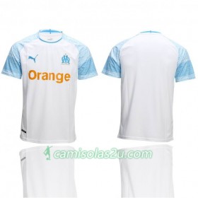 Camisolas de Futebol Olympique de Marseille Equipamento Principal 2018/19 Manga Curta